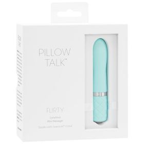 Pillow Talk Flirty Mini Massager Teal 4.25