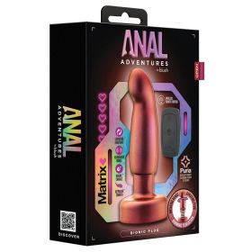 Anal Adventures Matrix Bionic Plug Cosmic Copper