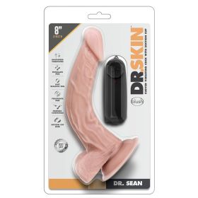 Dr. Skin Vibrating Cock with Suction Cup Vanilla 8