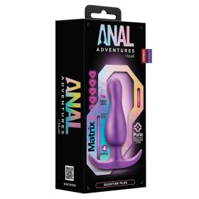 Anal Adventures Matrix Quantum Plug Purple