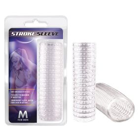 M For Men Stroke Sleeve Clear