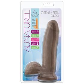 Au Naturel Sensa Feel Dildo Chocolate 7
