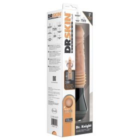 Dr. Skin Silicone Dr. Knight Thrusting Gyrating Vibrating Dildo