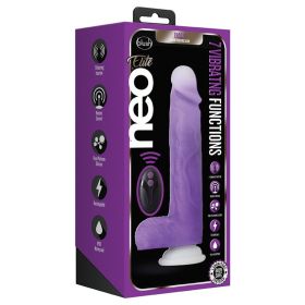 Neo Elite Encore Vibrating Dildo Purple 8