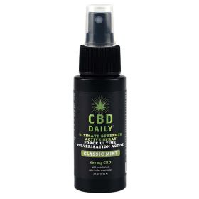 CBD Daily Ultimate Strength Spray Classic Mint 2oz