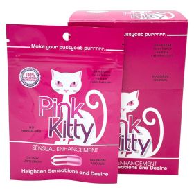 PINK Kitty Single Pill Display of 24