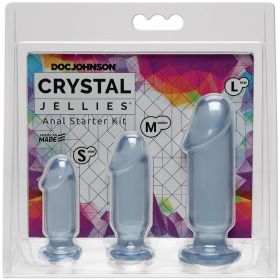 Crystal Jellies Anal Starter Kit Grey