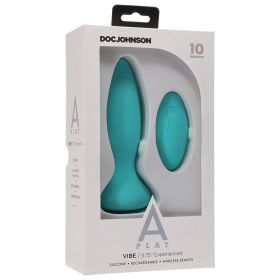 A Play Vibe Experienced Rechargeable Plug Teal