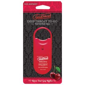 GoodHead Deep Throat Spray To Go Cherry