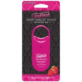 GoodHead Deep Throat Spray To Go Strawberry