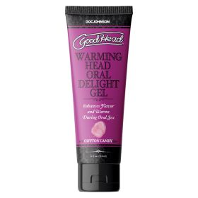 GoodHead Warming Head Oral Delight Gel Cotton Candy 4oz Bulk