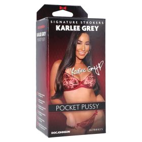 Signature Strokers Karlee Grey Pocket Pussy Vanilla