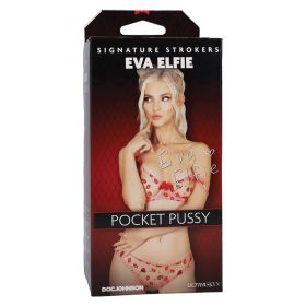 Signature Strokers Eva Elfie ULTRASKYN Pocket Pussy Vanilla