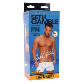 Signature Cocks Ultraskyn Seth Gamble Vanilla 8