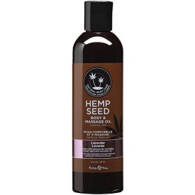 Earthly Body Hemp Seed Massage & Body Oil Lavender