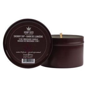 Earthly Body 3 in 1 Massage Candle Skinny Dip