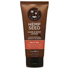 Earthly Body Hemp Seed Lotion Isle of You 7oz