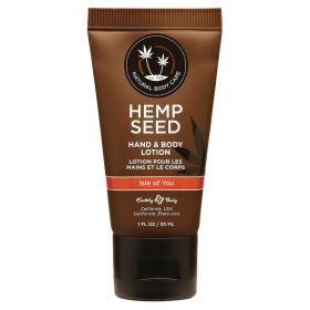 Earthly Body Hemp Seed Lotion Isle of You 1oz