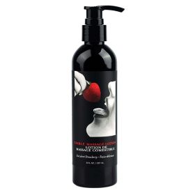 Earthly Body Edible Massage Lotion Strawberry