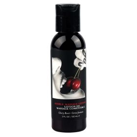 Earthly Body Edible Massage Lotion Cherry 2oz
