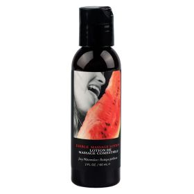 Earthly Body Edible Massage Lotion Watermelon 2oz