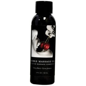 Earthly Body Edible Massage Oil Cherry 2oz