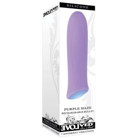 Evolved Purple Haze Silicone Bullet Purple