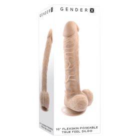 Gender X Poseable Flexskin True Feel Dildo Light 10