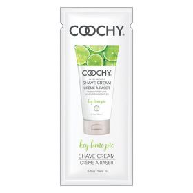 Coochy Shave Cream Key Lime Pie 15ml Foil 24 Poly Bag