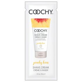 Coochy Shave Cream Peachy Keen 15ml Foil 24 Poly Bag