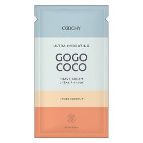 Coochy Ultra Gogo Coco Hydrating Shave Cream Mango Coconut 10ml Foil Bag of 24
