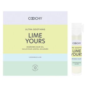 Coochy Ultra Lime Yours Soothing Ingrown Hair Oil Lemongrass Lime 2ml