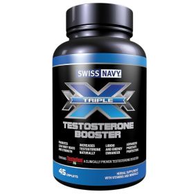 Triple X Testosterone Booster 45 Count Bottle