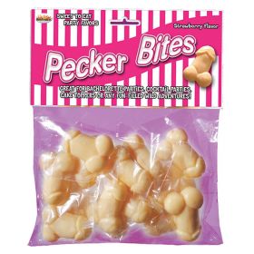 Pecker Bites Strawberry