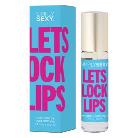 Simply Sexy Pheromone Perfume Oil Roll On Let's Lock Lips 0.34oz