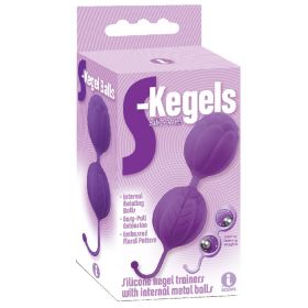 The 9's S Kegels Silicone Kegel Balls Purple
