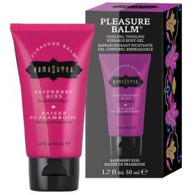 Kama Sutra Pleasure Balm Sensations Raspberry Kiss 1.7oz