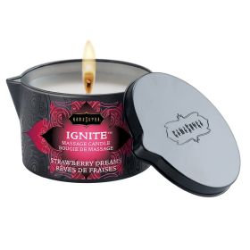 Kama Sutra Ignite Massage Candle Strawberry Dreams