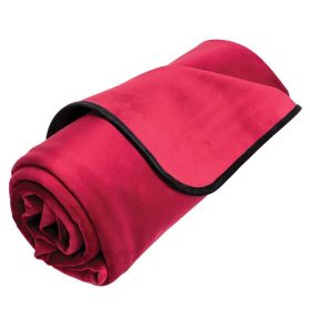Liberator Fascinator Mini Throw Merlot