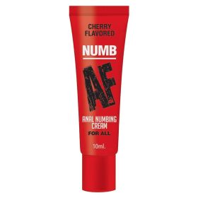 Numb AF Anal Numbing Cream Cherry 10ml Tube BULK