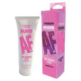 Numb AF Anal Numbing Cream Strawberry 1.