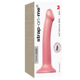 Strap On Me Mono Density Dildo Metallic Vieux Rose