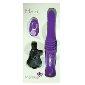 Maia Monroe Thrusting Portable Love Machine Purple 15