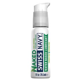 Swiss Navy Naked Water Based Lubricant 1oz