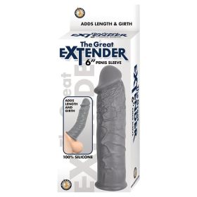 The Great Extender Penis Sleeve Grey 6