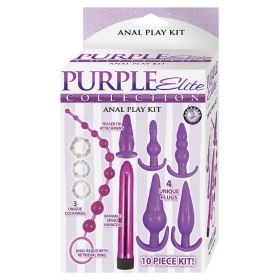 Purple Elite Collection Anal Play Kit Purple