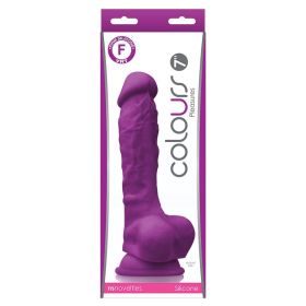 Colours Pleasures Dildo Purple 7