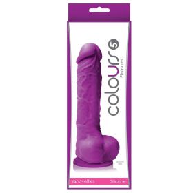 Colours Pleasures Dildo Purple 5