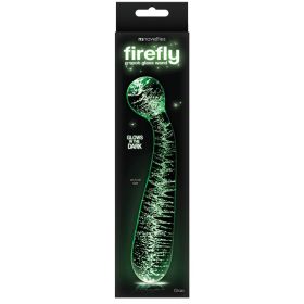 Firefly Glass G Spot Glow Wand Clear