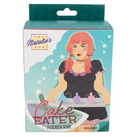 Natalie's Toy Box Cake Eater Clit Flicker Stimulator Purple
